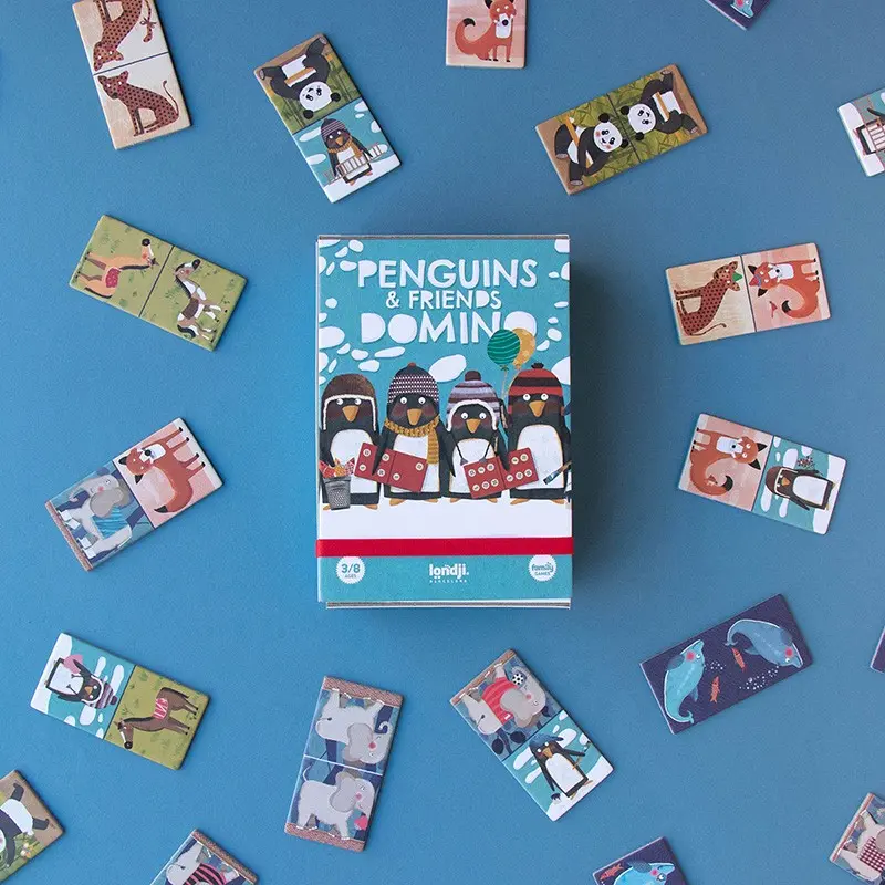 Londji-Games-Penguins and friends domino (1).webp