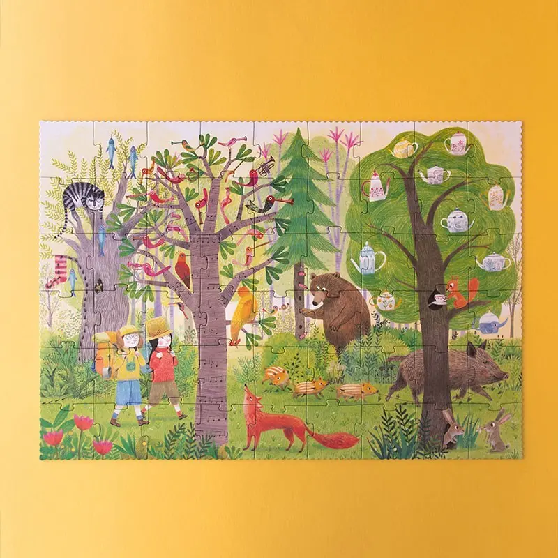 Londji-Puzzles-Puzzle - NIGHT & DAY IN THE FOREST.webp