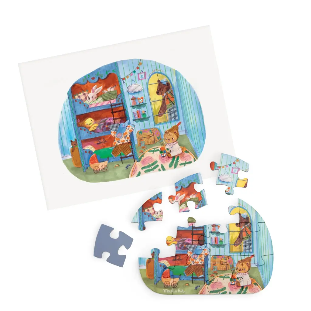 Les Minouchkas - 4 Mini Puzzles A Beautiful Day 1 puzzle.webp