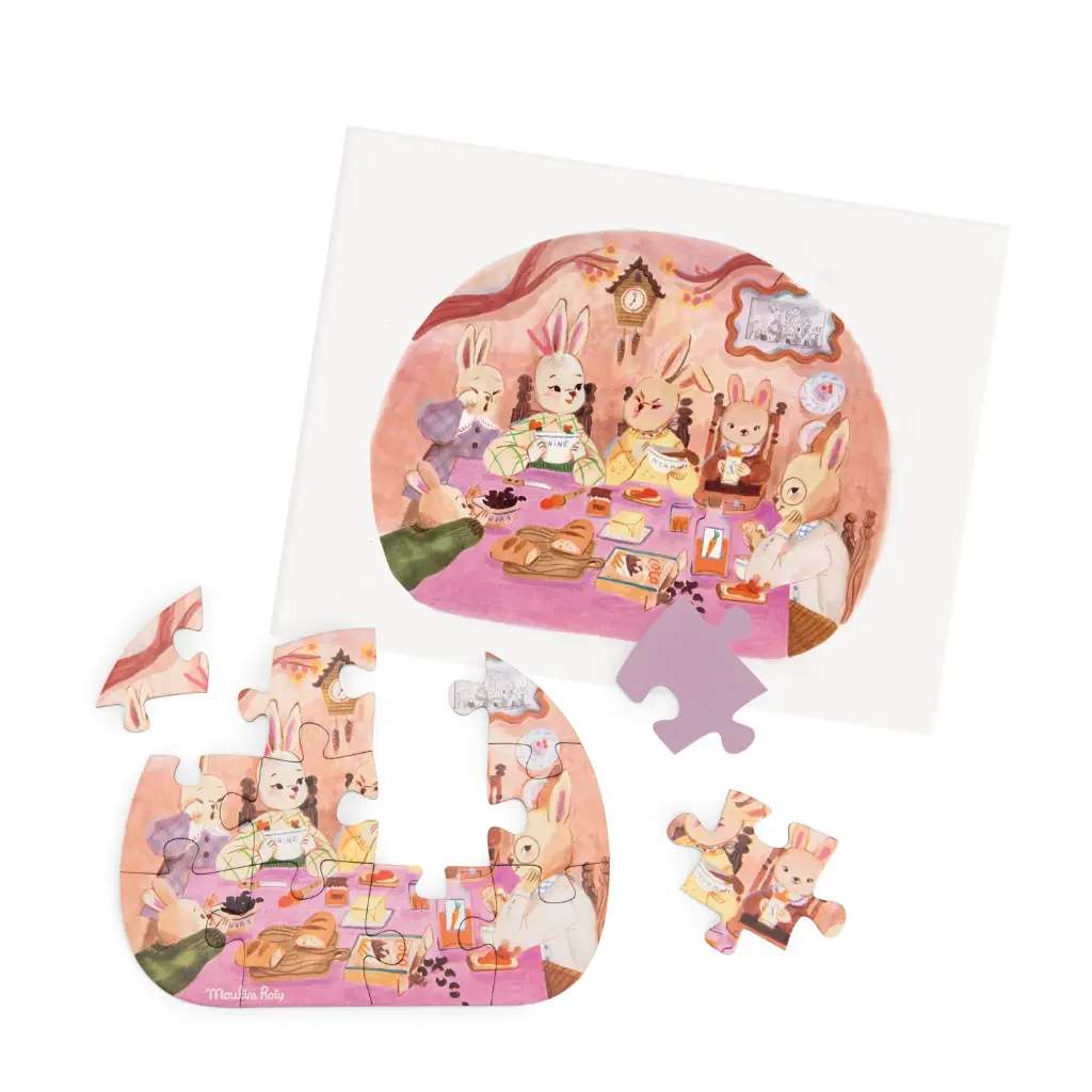 Les Minouchkas - 4 Mini Puzzles A Beautiful Day puzzle 3.webp