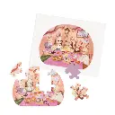 Les Minouchkas - 4 Mini Puzzles A Beautiful Day puzzle 3.webp