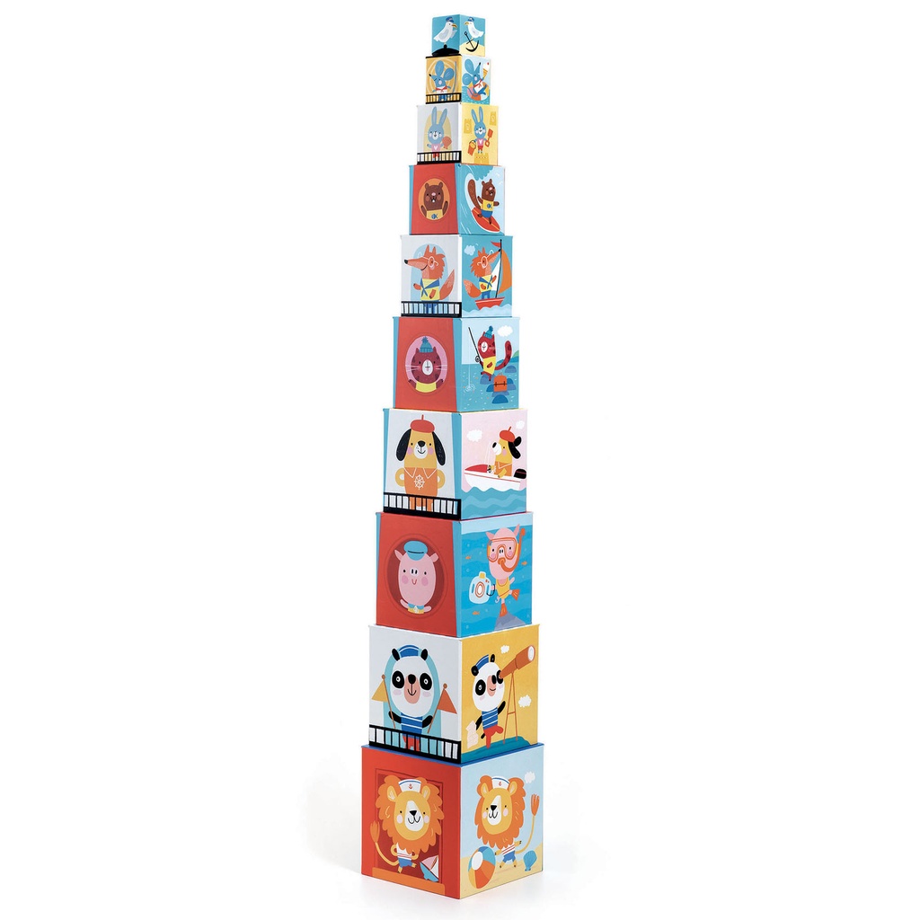 Beach Stacking Cubes