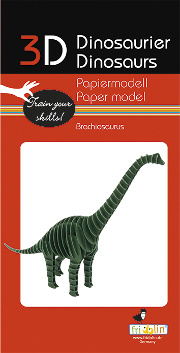 Brachiosaurus 3-D Paper Model