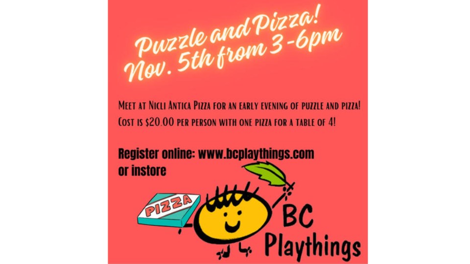 Puzzle & Pizza Night