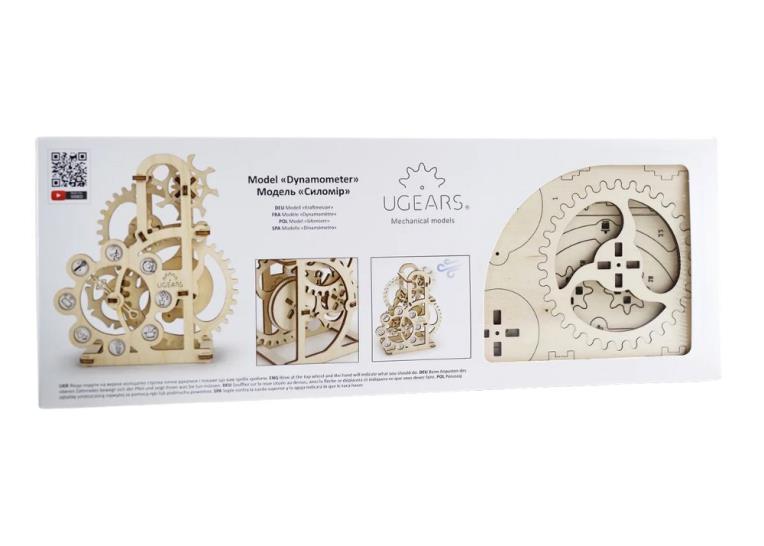 Dynamometer 3D Wooden Model Self-Assembling