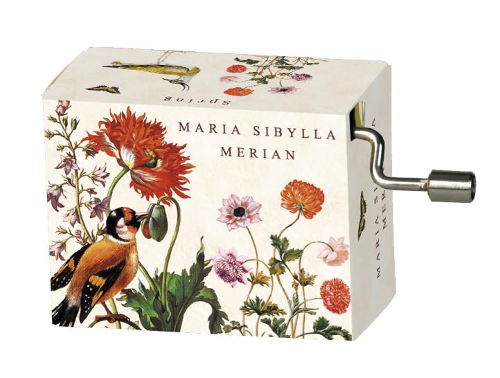 Music Box - Vivaldi's "Spring" with Flower Art