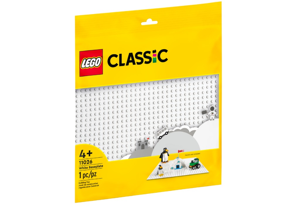 White Baseplate 11026