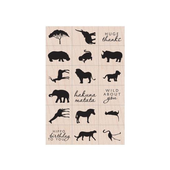 Safari Ink 'n' Stamp Set