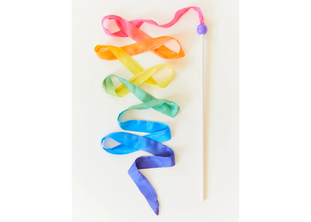 Wand - Rainbow Streamer
