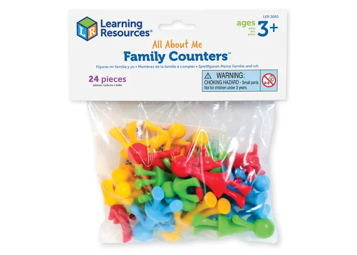 All About Me Family Counters 24pcs