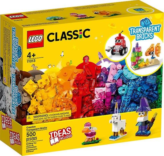 Creative Transparent Bricks 11013