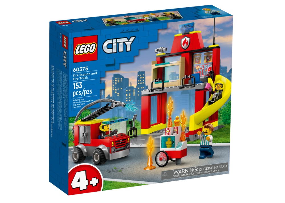 Fire Station and Fire Truck 60375