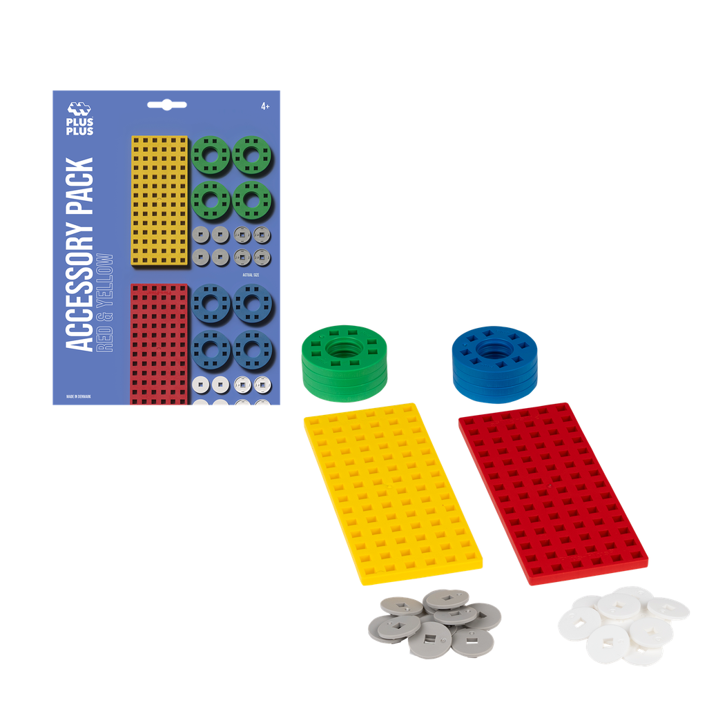 Small Baseplate And Wheel Mix - Blue Package