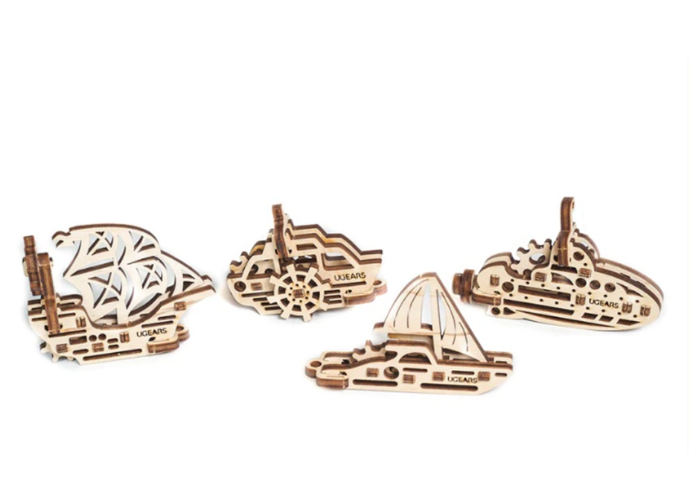 U-Fidget Ships for Self-Assembling