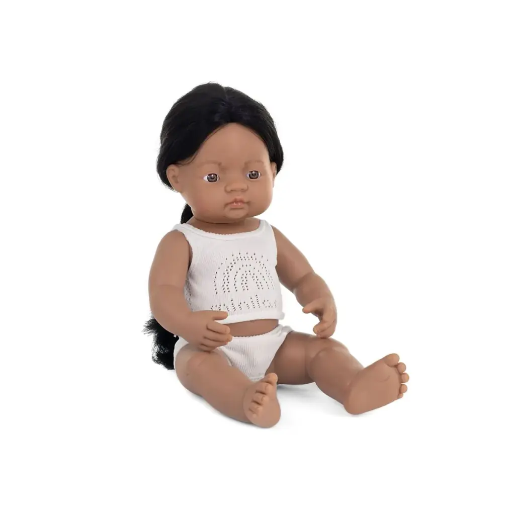 Baby Doll Native American Boy, 15" (boxed)