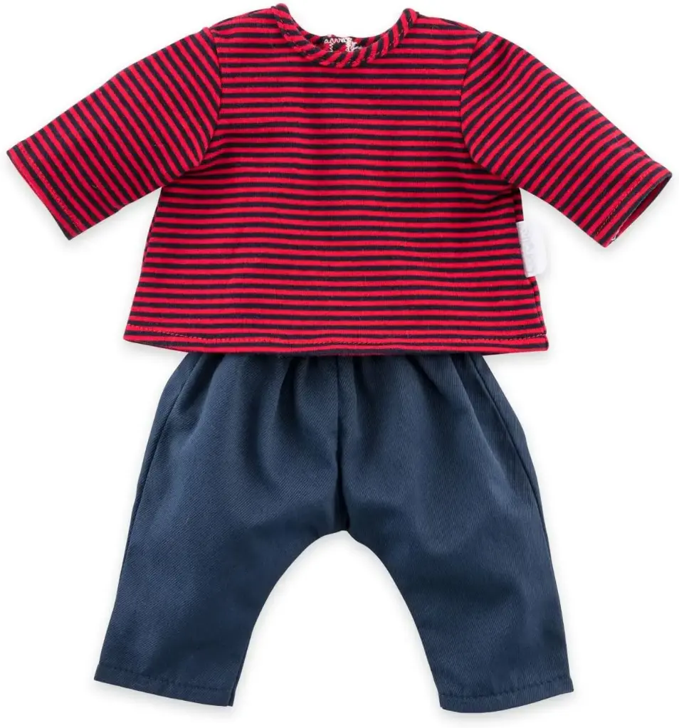 Striped T-Shirt & Pants, 12"