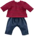 Striped T-Shirt & Pants, 12"