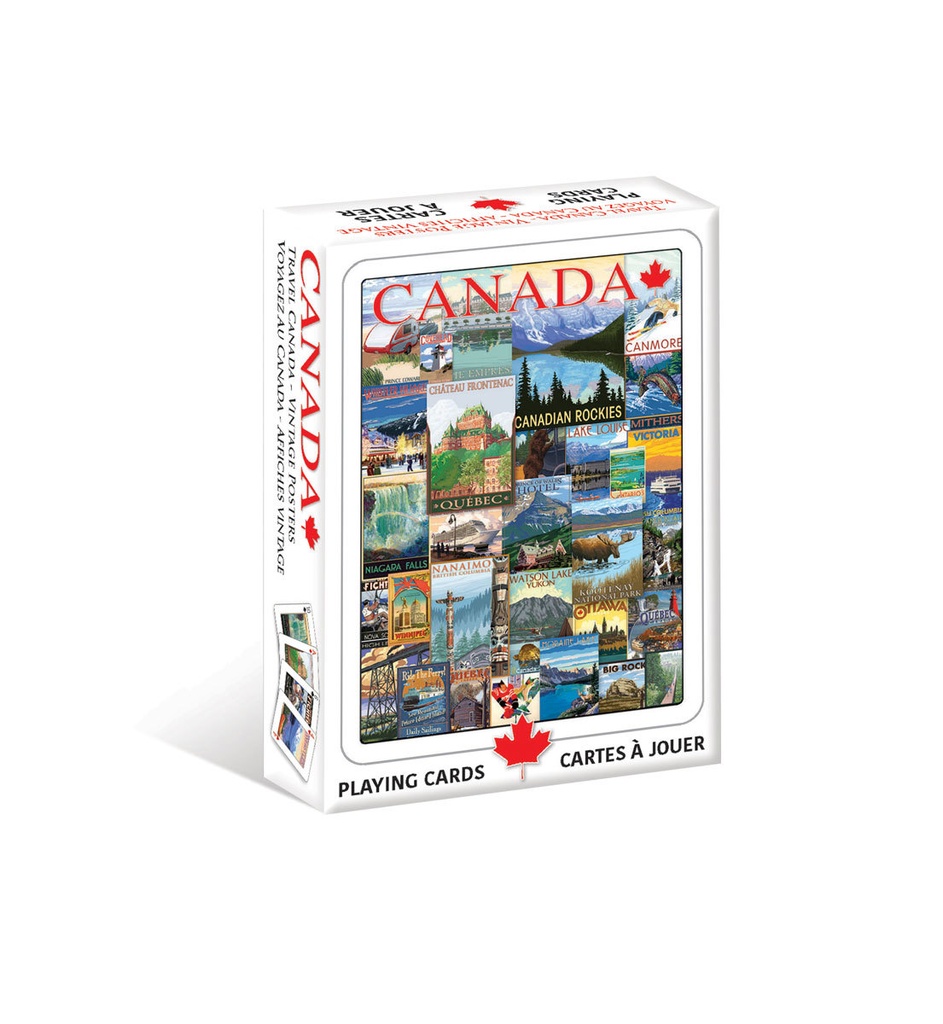 Travel Canada Playing Cards