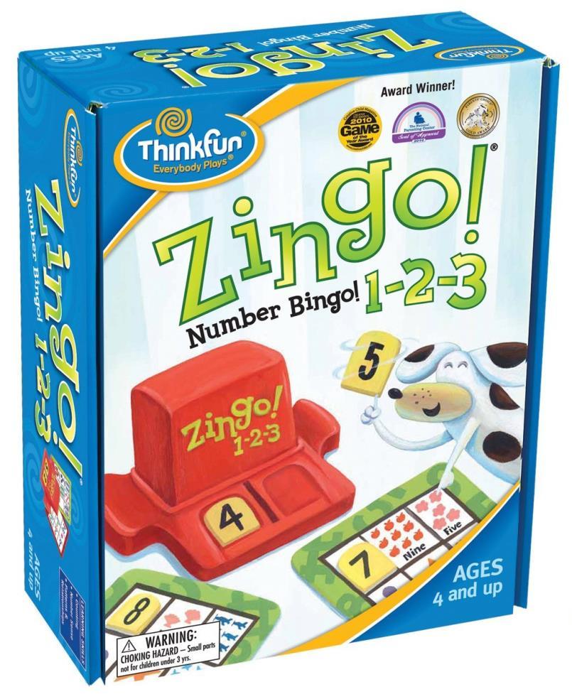 Zingo! 1-2-3 (Number Bingo)