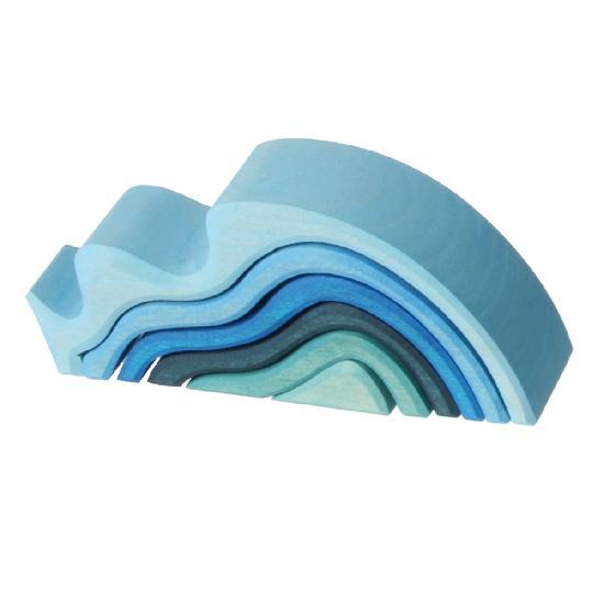 Element - Water Waves Small, Blue