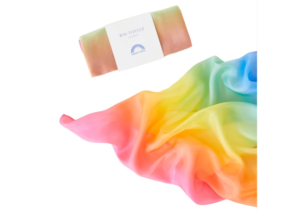 Mini-Playsilk - Rainbow