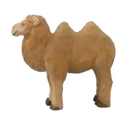 Bactrian Camel Animal Toy - Wooden