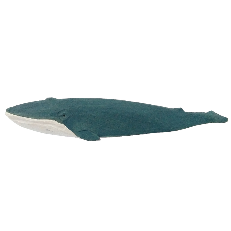 Blue Whale Toy - Wooden