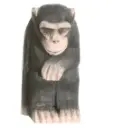 Chimpanzee Animal Toy - Wooden