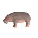 Hippopotamus Toy - Wooden