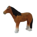 Shire Horse Animal Toy - Wooden