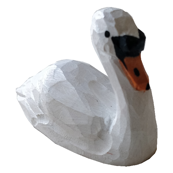 Swan Animal Toy - Wooden