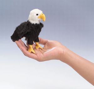 Mini Eagle Finger Puppet
