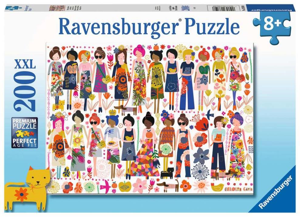 Flowers and Friends 200pc