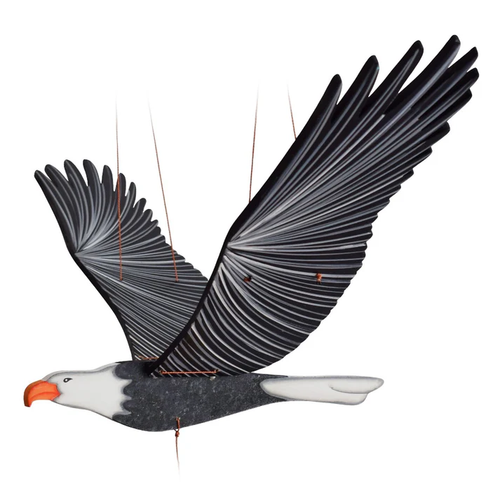American Bald Eagle - Flying Bird Mobile