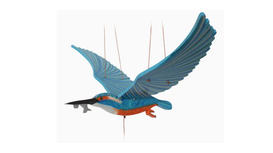 Kingfisher - Flying Bird Mobile