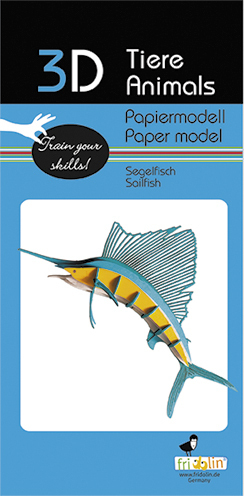 3D Paper Model - Sailfish