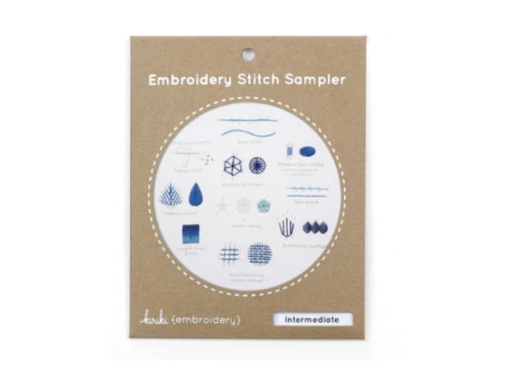 Intermediate Embroidery Stitch Sampler