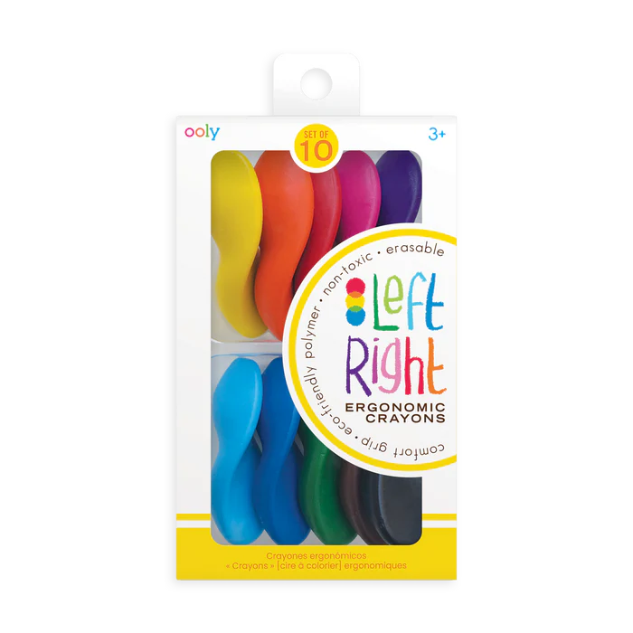 Left Right Crayons