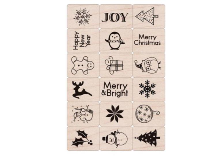 Merry Christmas Ink 'n' Stamp Set