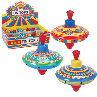 Mini Tin Tops, Assorted