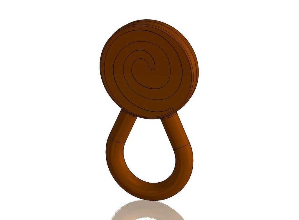 Swirl Chocolate Chew LOLLI