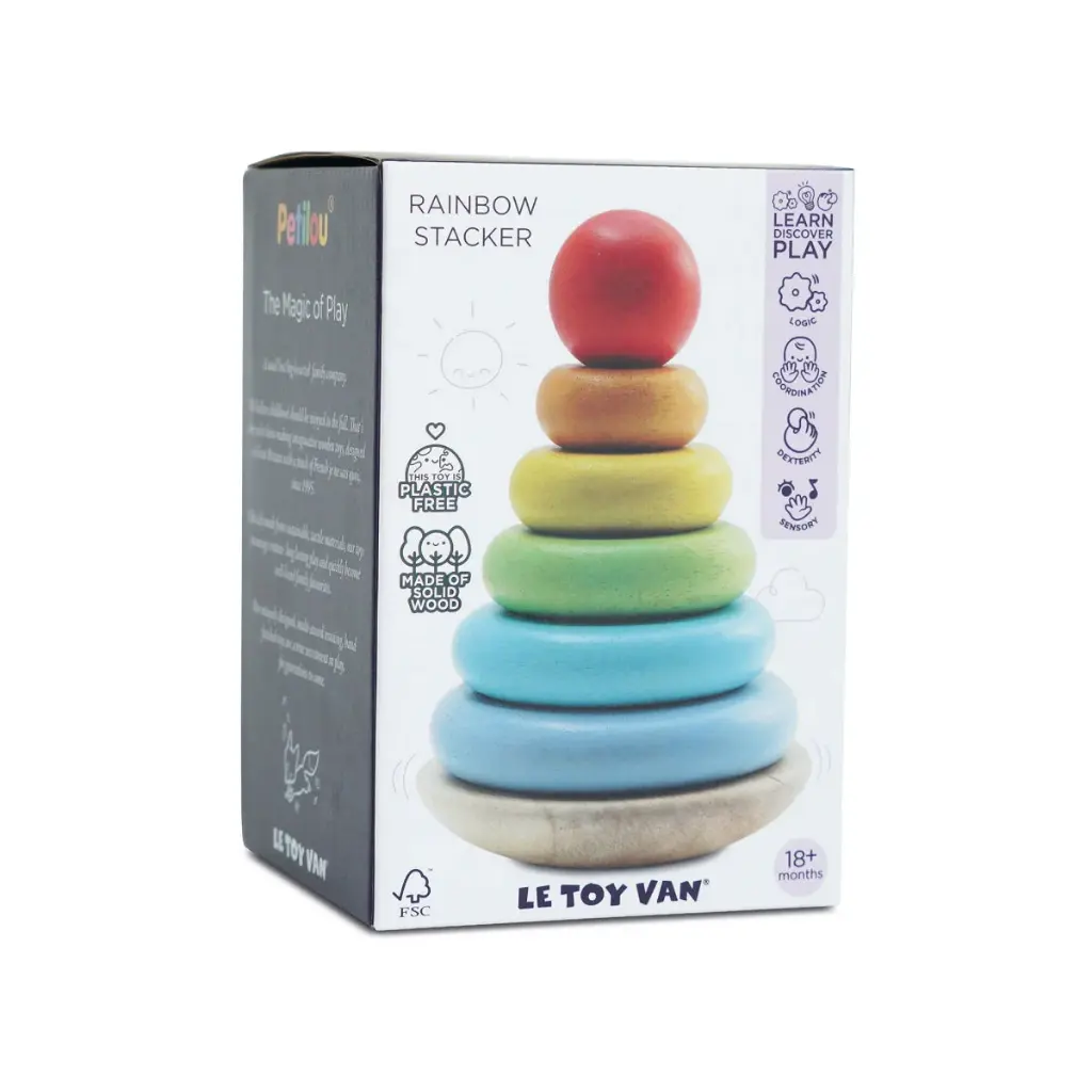 Stacking Rainbow Tower
