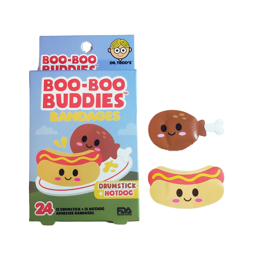 Drumstick and Hot Dog Bandages