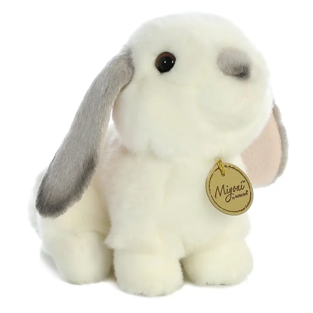 Lop-Eared Grey Ear Rabbit 8"