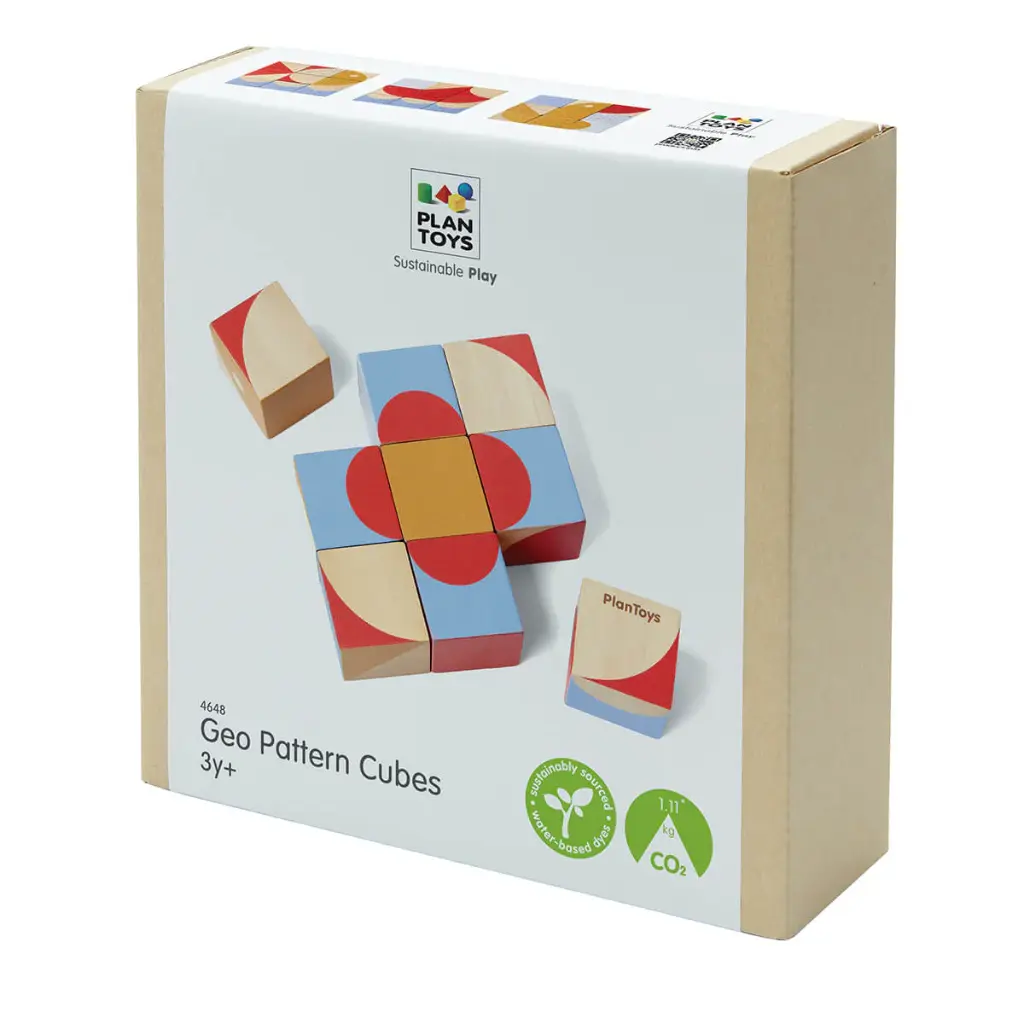 Geo Pattern Cubes