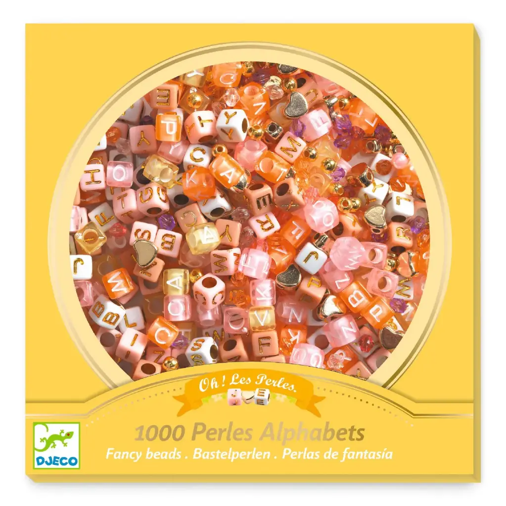 Alphabet Beads / Gold