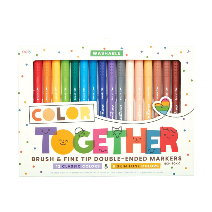 Colour Together: Brush and Fine Tip Markers 