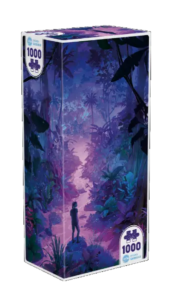 1000pc Puzzle Universe - Neon Forest