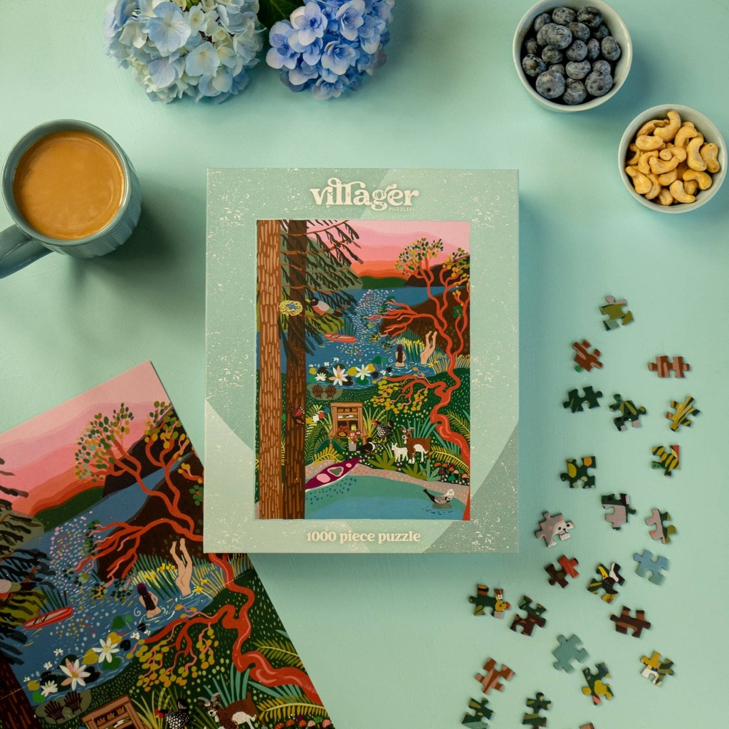 1000pc Salt Spring Island