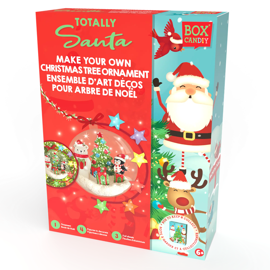 Totally Santa - Christmas Tree Ornament Art Set